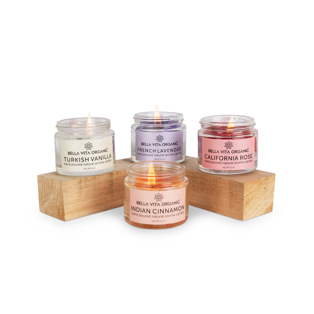 Aroma Candles - Set of 4