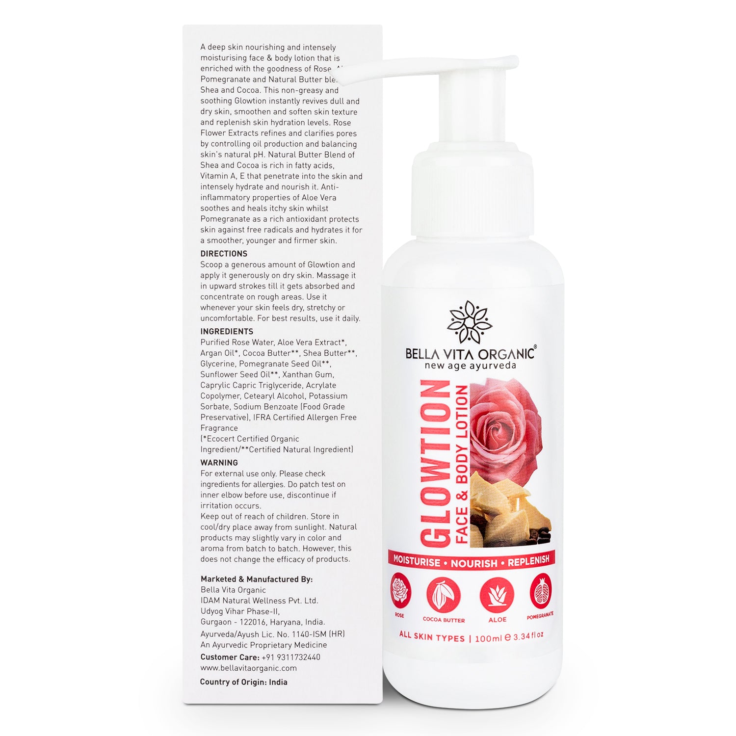 Glowtion - Face &amp; Body Lotion