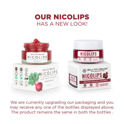 NicoLips Lip Brightening Scrub