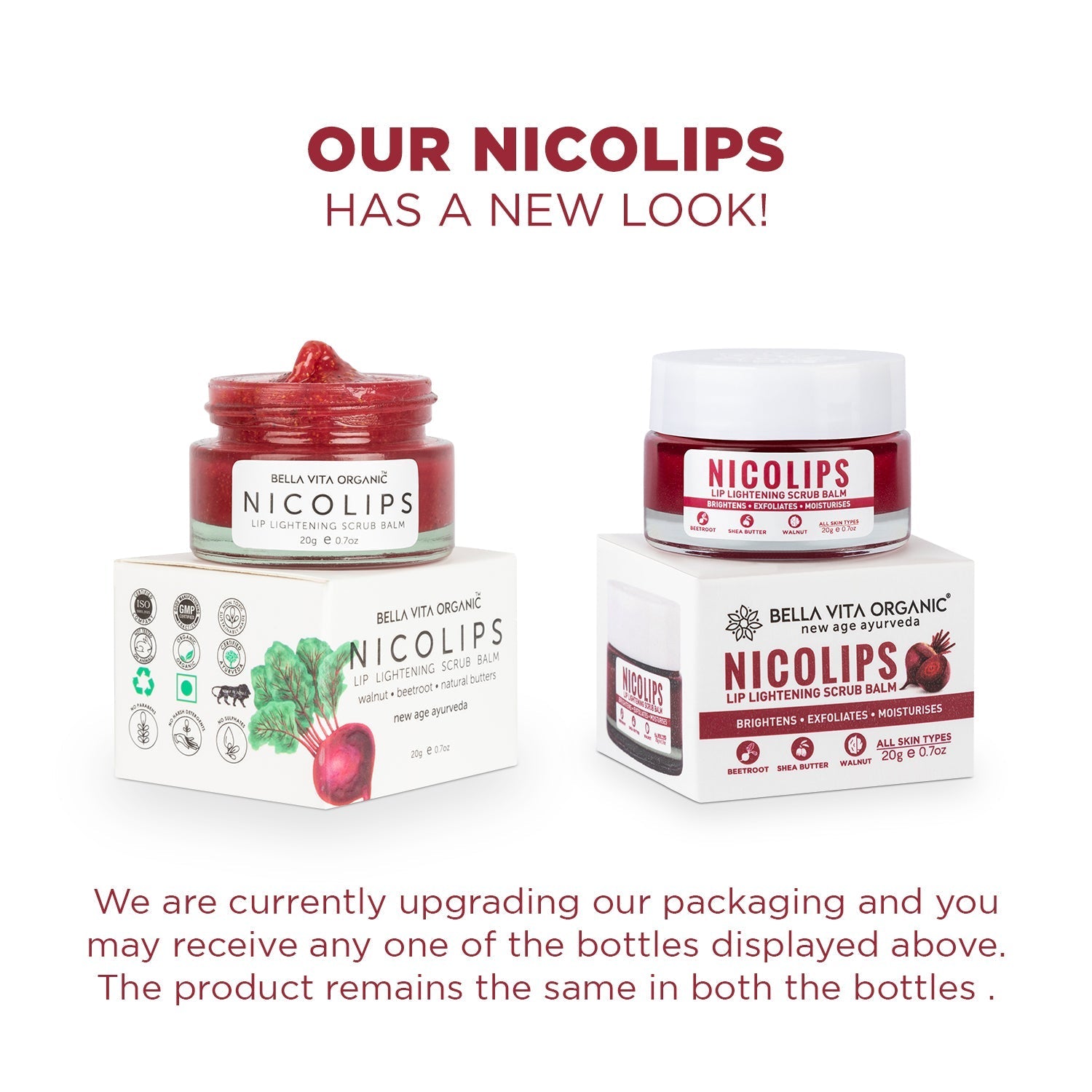 Copy of NicoLips Lip Brightening Scrub